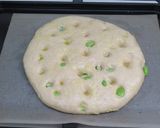 全粒粉で☆枝豆とチーズのフォカッチャ作り方9写真
