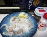 酒好き主人のおつまみ④いかげそバター焼き作り方1写真