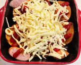 揚げこじゃかのカレーケチャマヨチーズ焼き作り方6写真