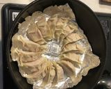 少ない油で餃子を焼く方法作り方2写真