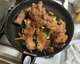 豚肩ロースで酢豚作り方20写真