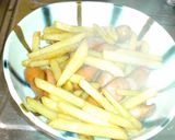 じゃがいもとウインナーの簡単おかず作り方9写真