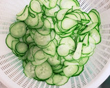 きゅうりと油揚げの酢の物作り方2写真