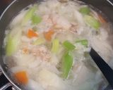 鶏ポタージュラーメン。(o^^o)♪作り方2写真