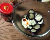 なすのピリ辛・豆板醤ラー油マヨネーズ和え作り方5写真