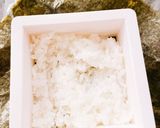 朝からガッツリ　うまうまおにぎらず作り方4写真