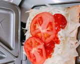 チーズがとろーり　ホットサンド作り方5写真