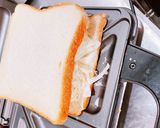 チーズがとろーり　ホットサンド作り方8写真