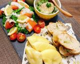 ヨーグルトソース♪わさび菜のサラダ作り方5写真