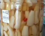 土付きから作るらっきょうの甘酢漬け作り方9写真