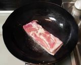 シャトルシェフで作る豚の角煮ニンニク風味作り方2写真