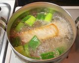 シャトルシェフで作る豚の角煮ニンニク風味作り方4写真
