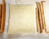 フライパンで♫ホットサンド ハムチーズ作り方1写真