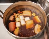 シャトルシェフで作る豚の角煮ニンニク風味作り方9写真