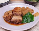 シャトルシェフで作る豚の角煮ニンニク風味作り方14写真