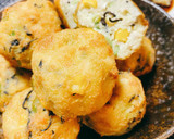 とうもろこしと枝豆のがんもどき作り方7写真