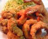 サクッと揚げるコツ～海老牡蠣イカフライ～作り方4写真