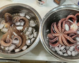 明石の生タコで作る　たこ焼き粉で明石焼き作り方7写真
