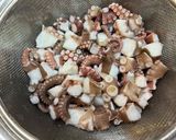 明石の生タコで作る たこ焼き粉で明石焼き作り方9写真
