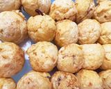明石の生タコで作る たこ焼き粉で明石焼き作り方15写真