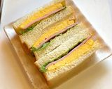 甘い玉子焼きの辛子マヨサンド作り方13写真