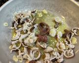 生タコの頭がメインのオリーブオイルパスタ作り方9写真