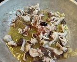生タコの頭がメインのオリーブオイルパスタ作り方10写真