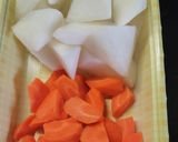 トロリ鶏肉の具だくさん煮作り方2写真