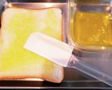 給食のガーリックトースト作り方2写真