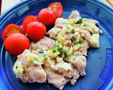 キャンプ飯 鶏もも肉の炊込みご飯作り方6写真