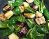 簡単夕飯！昼食なすとピーマンポン酢炒め副菜弁当作り方7写真