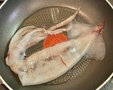 イカの酒蒸し・ポン酢生姜作り方3写真