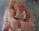 シーザードレッシングを加えた鶏の胸唐揚げ作り方1写真
