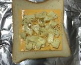 お手軽！クアトロフォルマッジホットサンド作り方3写真