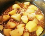 メークインのカレー風味そぼろ煮作り方7写真