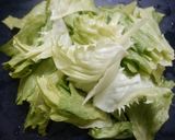 簡単！レタスのイタリアンソテー　肉不使用作り方1写真