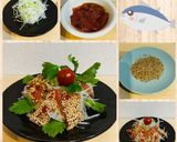 漬けマグロwithシャキシャキ大根サラダ作り方4写真
