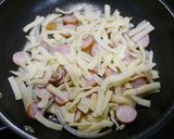 簡単！シャウエッセンとポテトのチーズ焼き作り方2写真