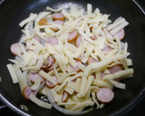 簡単！シャウエッセンとポテトのチーズ焼き作り方2写真