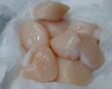 志麻さんの帆立と塩昆布ごはん、我が家風作り方1写真