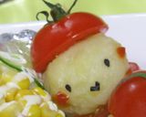 ミニトマトサンタ❤作り方3写真