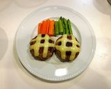 のっけ弁当2022.06.13ハンバーグ作り方2写真