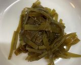 出汁がらで、おかか昆布作り方1写真