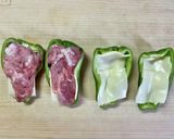 時短&ジューシーなピーマンのチーズ肉詰め作り方3写真