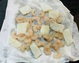 アスパラとシーフードミックスの中華炒め作り方2写真
