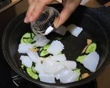 イカとドライきゅうりの塩炒め【ドライ】作り方6写真
