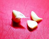 新にんにくの炊き込みご飯作り方2写真