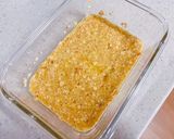 レンジで3分！オートミールお好み焼き作り方1写真