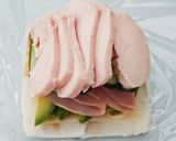 低糖質。わんぱくはんぺんサンド作り方5写真