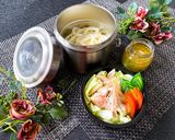 63℃ 豚肉キャベツのサラダうどん弁当作り方12写真